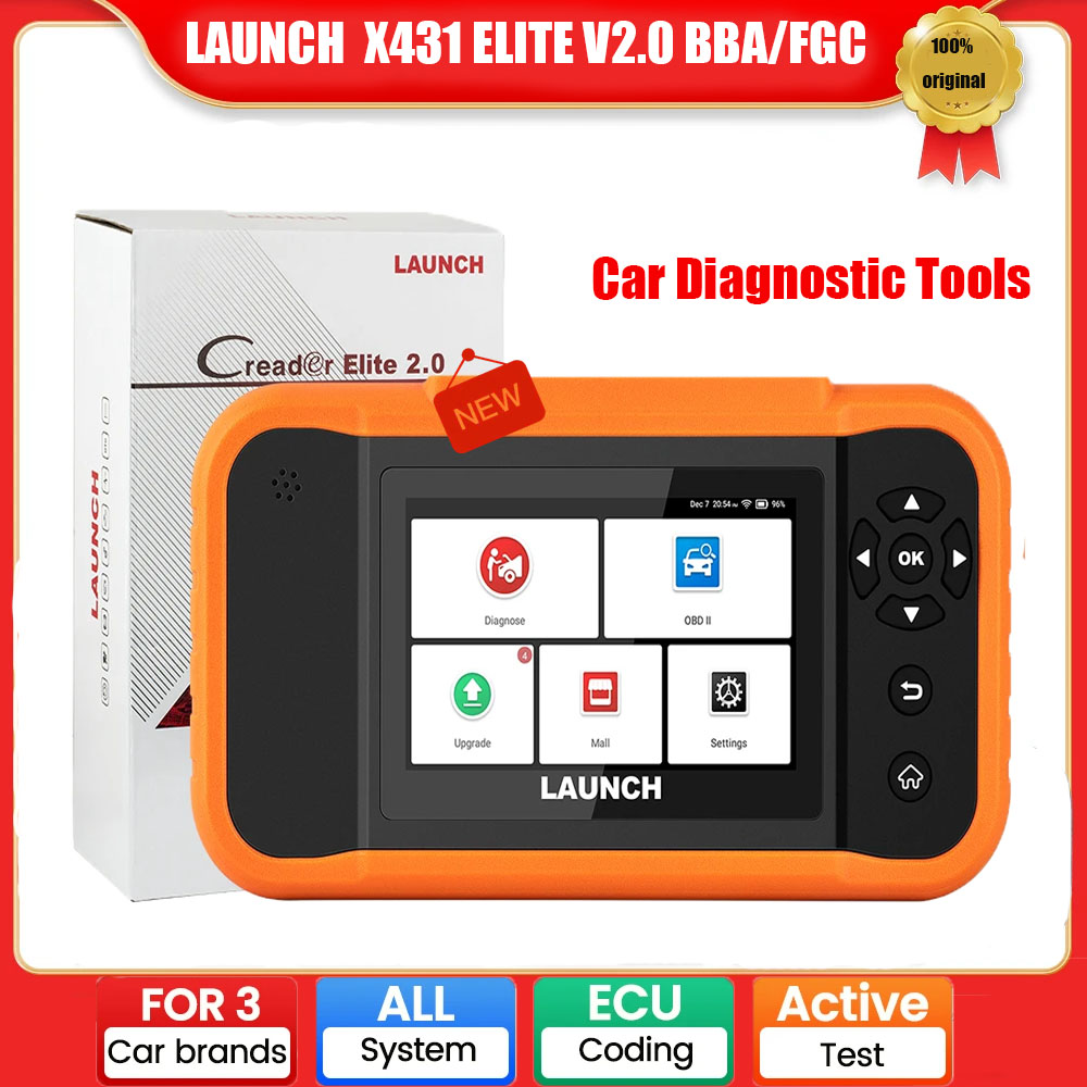Obd2 Scanner Bidirectional Launch X431 - เครื่องมือวินิจฉัยรถยนต์ LAUNCH X431 ELITE V2.0 BBA