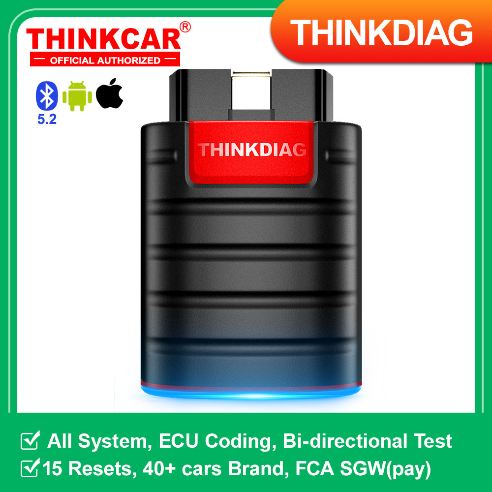Thinkcar Thinkdiag 2 - 2026 THINKCAR New Thinkdiag เครื่องมือวินิจฉัยรถยนต์ทุกระบบ พร้อมฟังก์ชันการเข้ารหัส