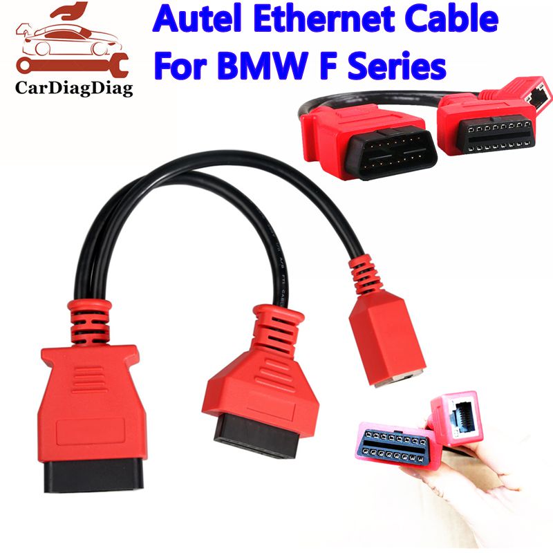 Autel Maxisys Ultra - สายเคเบิลอีเธอร์เน็ตสำหรับการโปรแกรม BMW F Series ใช้งานร่วมกับ Autel