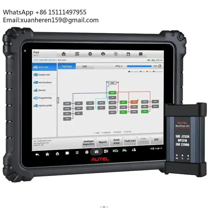 Autel Maxisys Ultra - เครื่องสแกนวิเคราะห์รถยนต์ MaxiSys J2534 Elite Programmer เครื่องสแกน