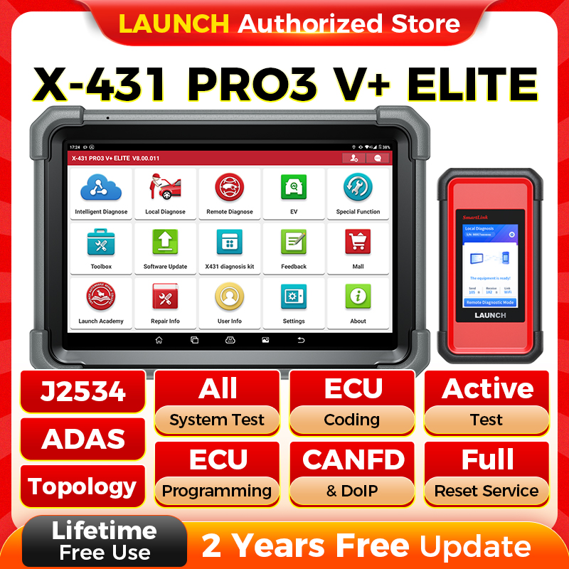 Launch X431 Pro Elite - เปิดตัวใหม่ X-431 PRO3 V + ELITE