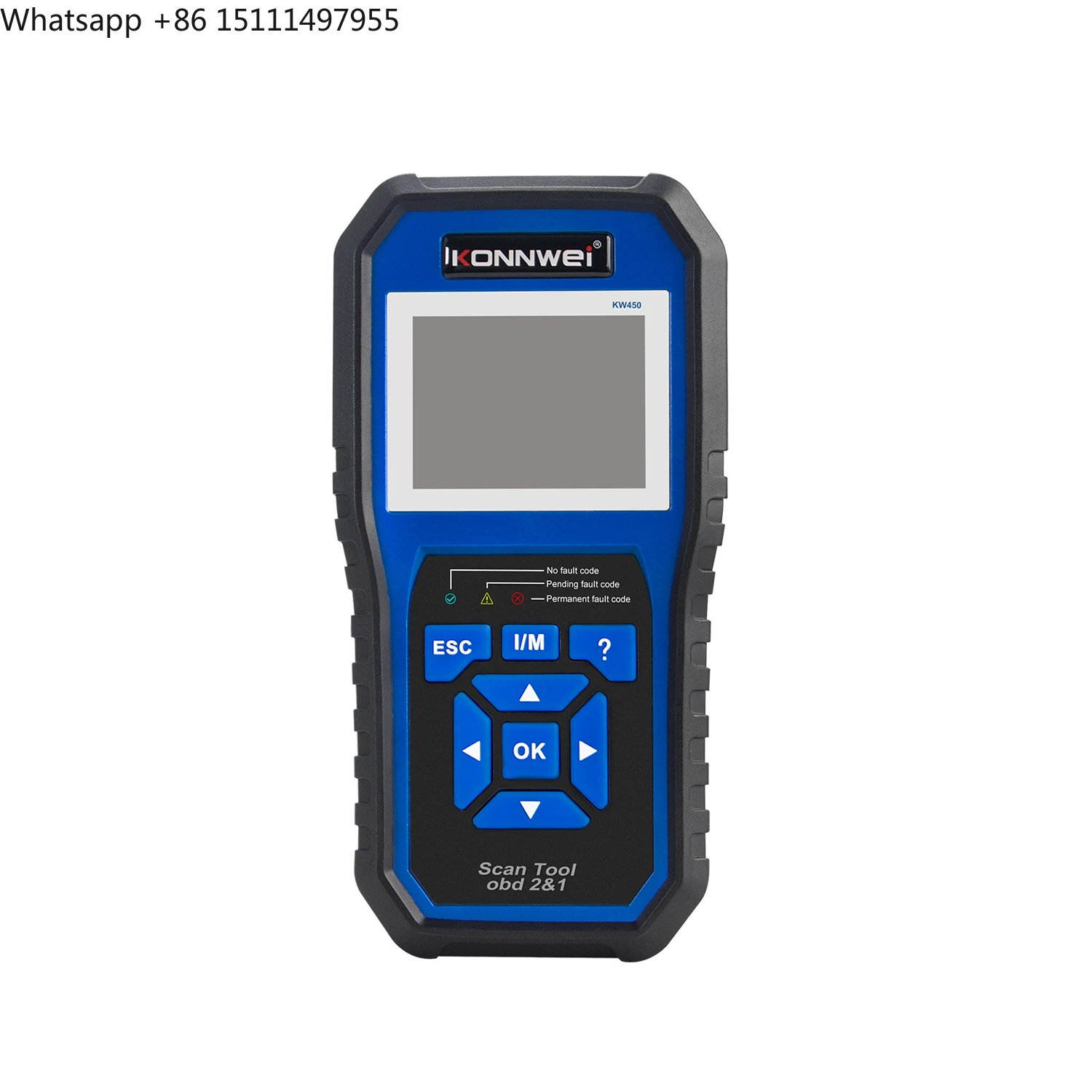 Obd2 Scanner Abs Srs Airbag Reset - เครื่องอ่านโค้ด KONNWEI KW450 สำหรับรถยนต์ VAG ระบบวินิจฉัย