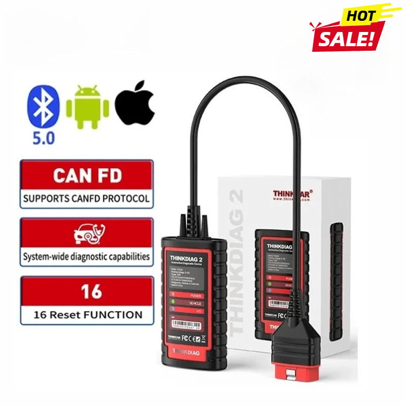 Thinkcar Thinkdiag 2 - THINKCAR THINKDIAG2 รถ OBD2 เครื่องสแกนเนอร์รหัสเต็มระบบ 16