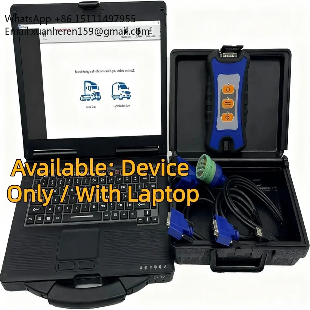 Obd2 Scanner Heavy Duty Truck - เครื่องมือวินิจฉัยรถบรรทุก สำหรับงานหนัก เครื่องอ่านรหัสข้อผิดพลาด OBD2 สแกนเนอร์ USB