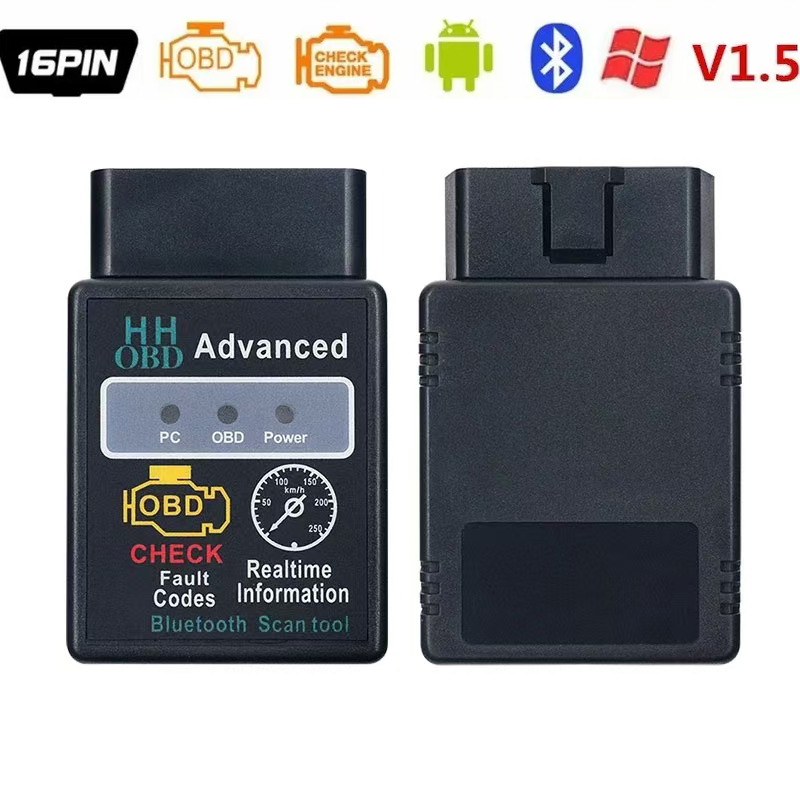 Obd2 Scanner Bluetooth Android - Mini ELM327 OBD2 เครื่องสแกนเนอร์V1.5 บลูทูธOBDเครื่องมือวินิจฉัยรถยนต์รหัสReaderสําหรับAndroid Windows