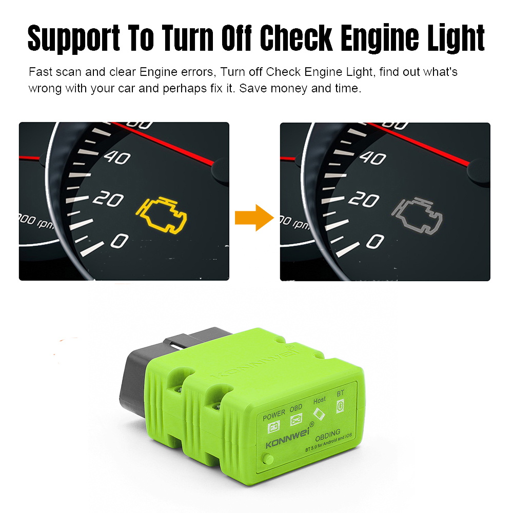 KONNWEI KW902 ELM327 V1.5 เครื - Obd2 Scanner Bluetooth Android บทวิจารณ์และราคา