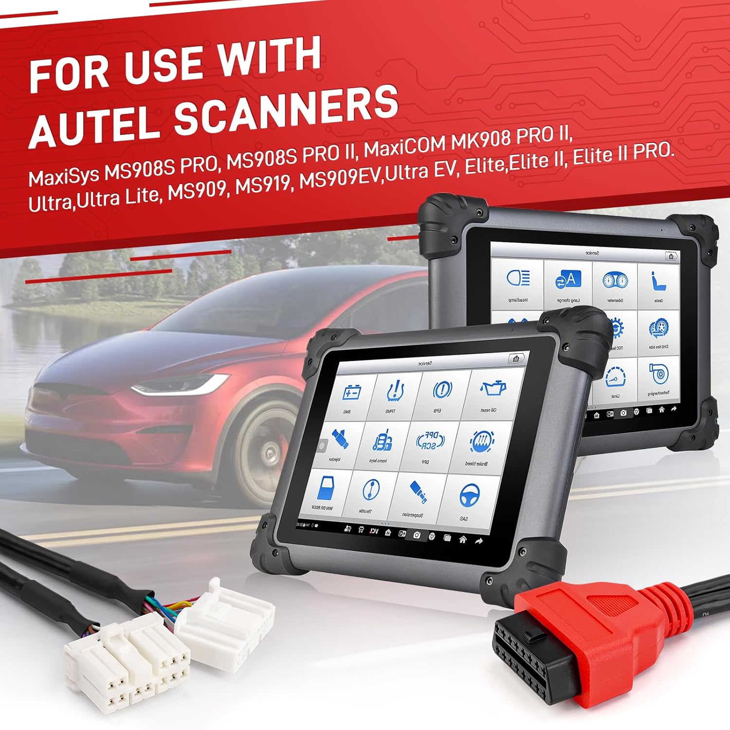 AC30-สำหรับ Tesla Model 3/Y/S/ - Autel Maxisys Ultra บทวิจารณ์และราคา