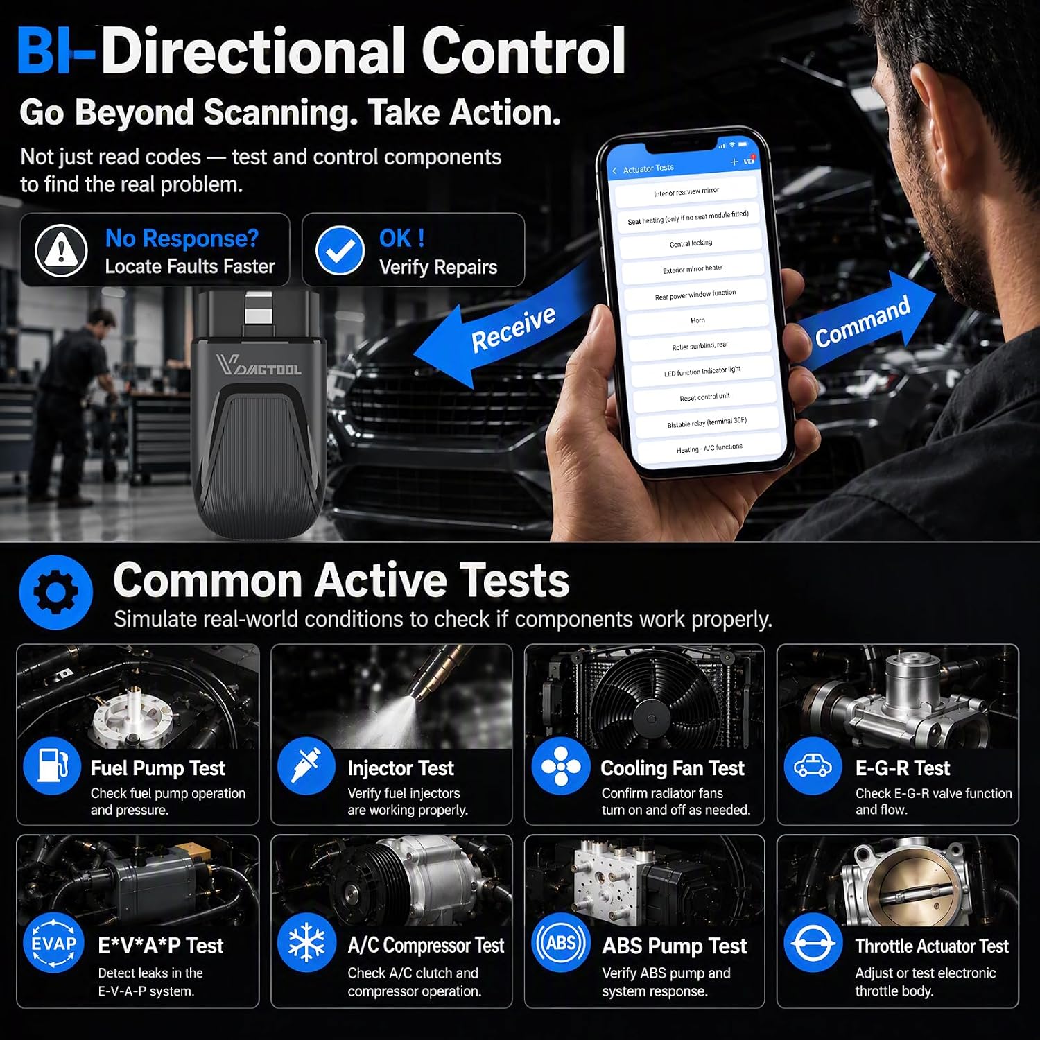เครื่องสแกน OBD2 บลูทูธ D200 พ - Obd2 Scanner Bluetooth Android บทวิจารณ์และราคา