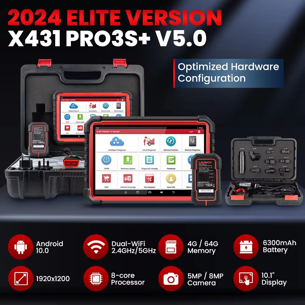 LAUNCH X431 PRO3S+ V5.0 เครื่อ - Obd2 Scanner Bidirectional Launch X431 บทวิจารณ์และราคา