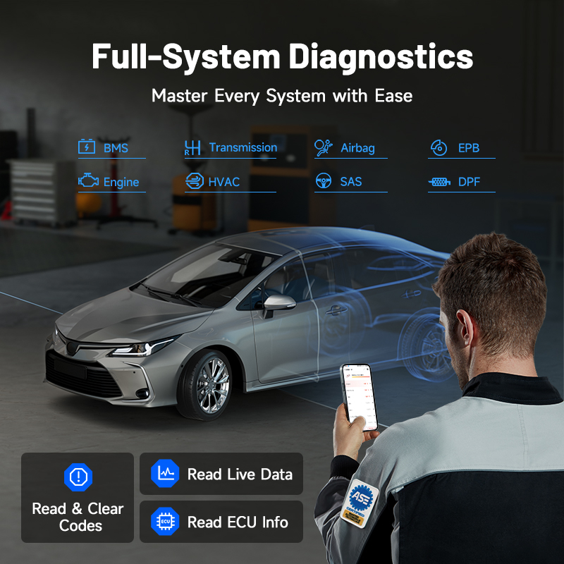TOPDON Topscan Master เครื่องม - Car Diagnostic Tool Full System บทวิจารณ์และราคา