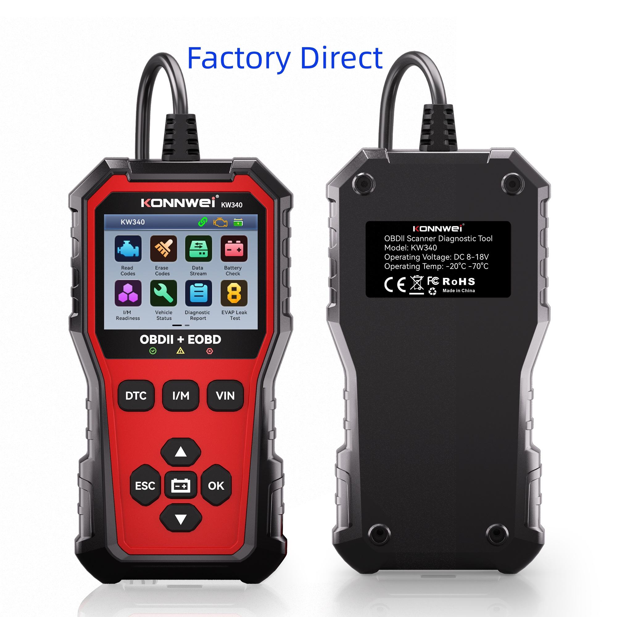 เครื่องมือวิเคราะห์รถยนต์ KONN - Car Diagnostic Tool Full System บทวิจารณ์และราคา