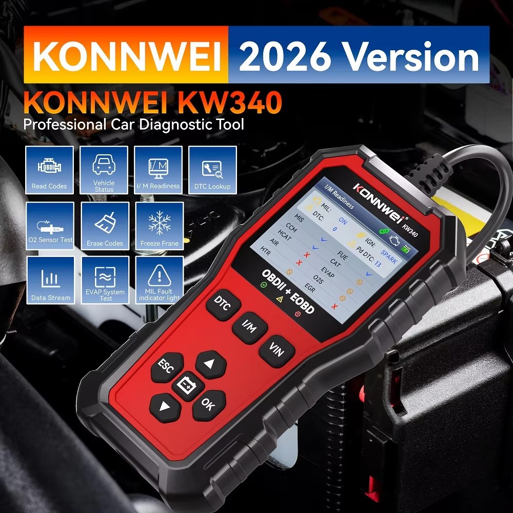 เครื่องมือวิเคราะห์รถยนต์ KONN - Car Diagnostic Tool Full System บทวิจารณ์และราคา