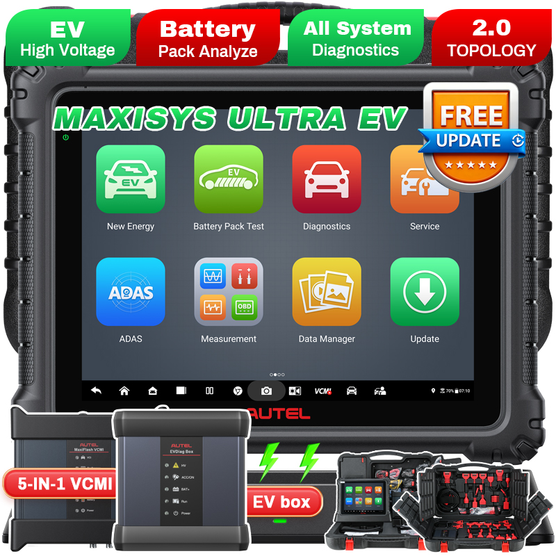 แท็บเล็ตวิเคราะห์ยานยนต์ Autel - Autel Maxisys Ultra บทวิจารณ์และราคา