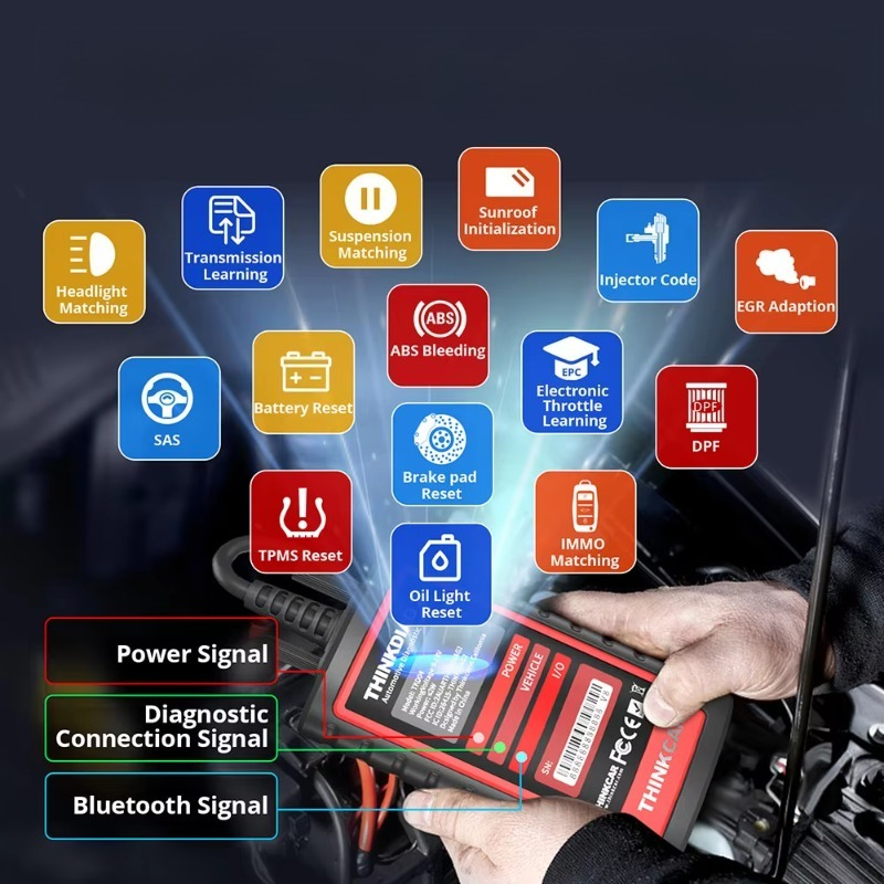 เครื่องมือวินิจฉัยการเข้ารหัส  - Thinkcar Thinkdiag 2 บทวิจารณ์และราคา