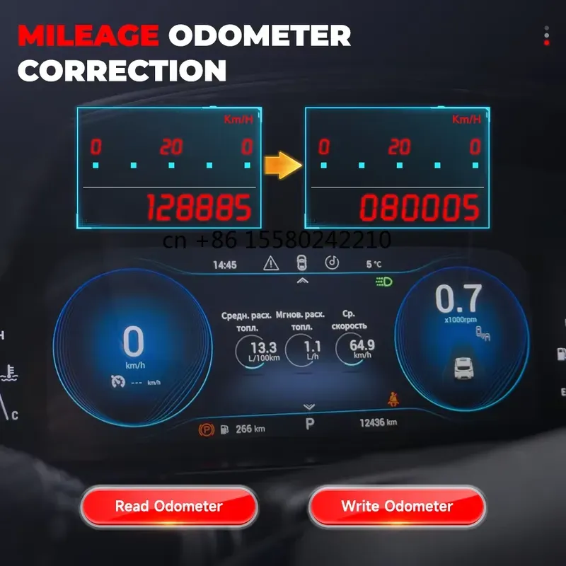 สำหรับเครื่องสแกน ANCEL DM500  - Obd2 Scanner Mileage Correction บทวิจารณ์และราคา