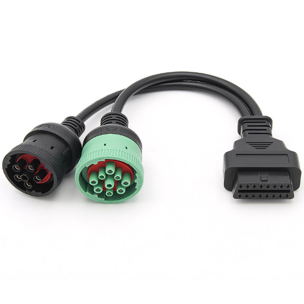 สายอะแดปเตอร์สำหรับวินิจฉัยรถบ - Obd2 Scanner Heavy Duty Truck บทวิจารณ์และราคา