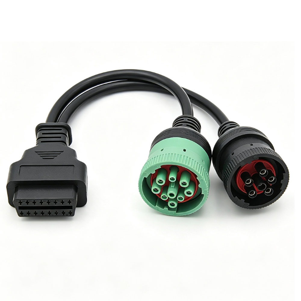 สายอะแดปเตอร์สำหรับวินิจฉัยรถบ - Obd2 Scanner Heavy Duty Truck บทวิจารณ์และราคา