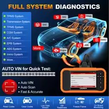 เครื่องมือวินิจฉัยรถยนต์ LAUNC - Obd2 Scanner Bidirectional Launch X431 บทวิจารณ์และราคา