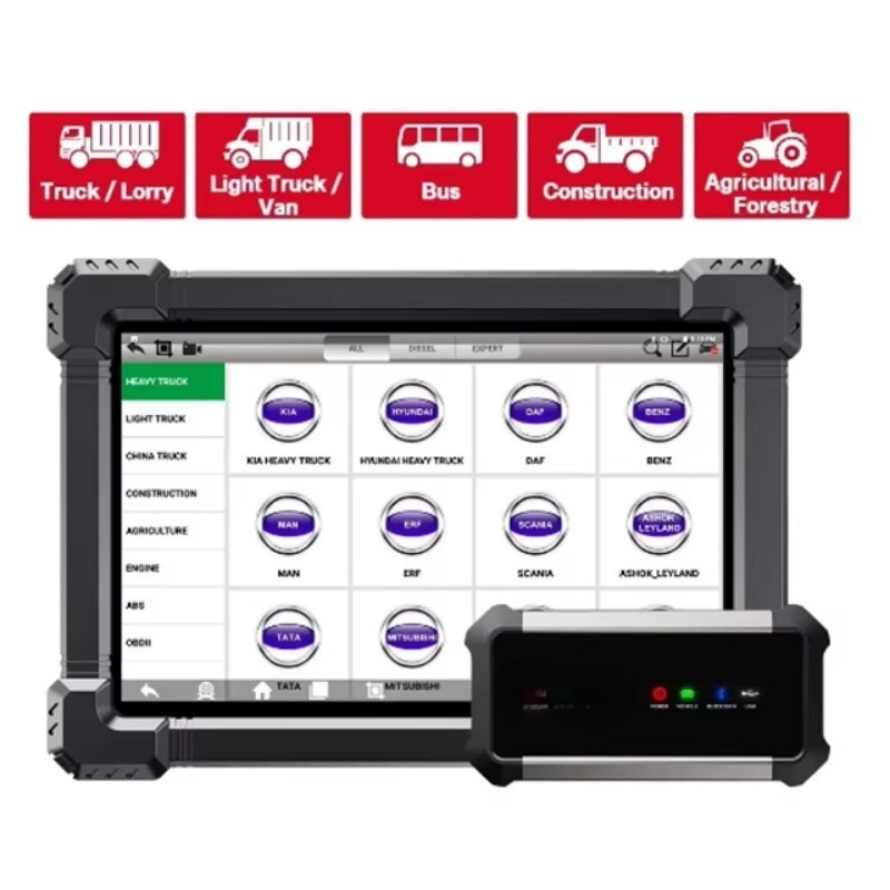 เครื่องสแกนรถบรรทุก HD Heavy D - Obd2 Scanner Heavy Duty Truck บทวิจารณ์และราคา