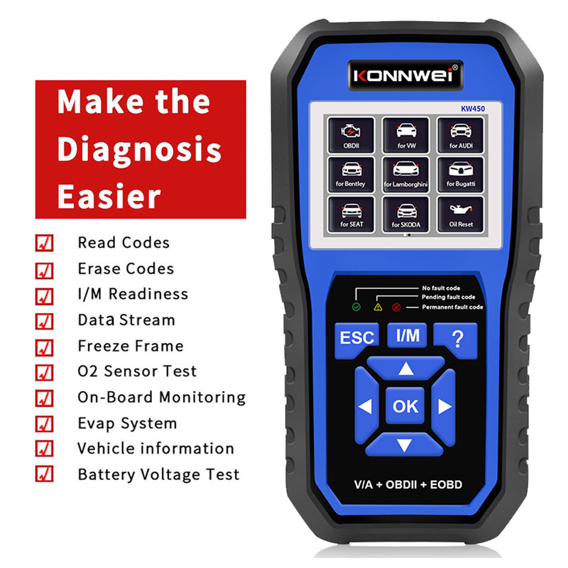 เครื่องมือวิเคราะห์ระบบรถยนต์  - Obd2 Scanner Abs Srs Airbag Reset บทวิจารณ์และราคา