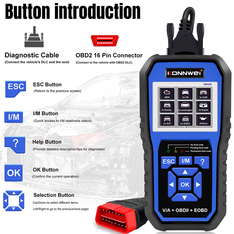 เครื่องมือวิเคราะห์ระบบรถยนต์  - Obd2 Scanner Abs Srs Airbag Reset บทวิจารณ์และราคา
