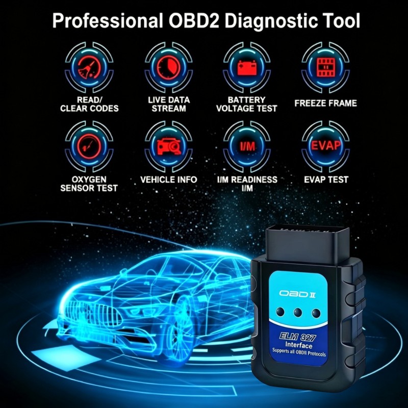 สินค้าขายดี - เครื่องสแกนวิเคร - Obd2 Scanner Bluetooth Android บทวิจารณ์และราคา