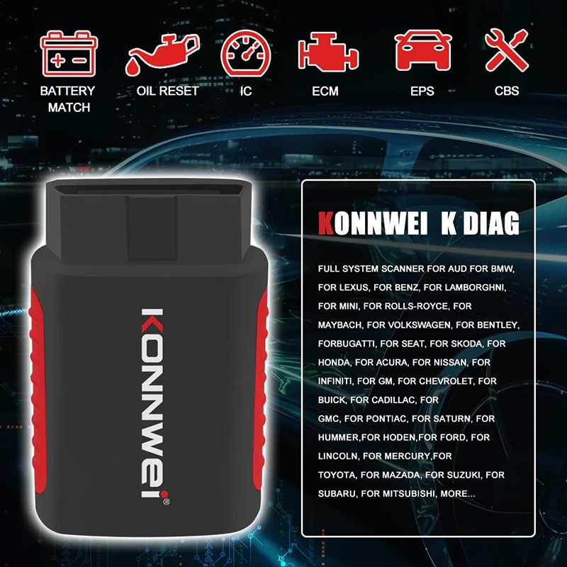 เครื่องสแกนระบบรถยนต์ KONNWEI  - Thinkcar Thinkdiag 2 บทวิจารณ์และราคา