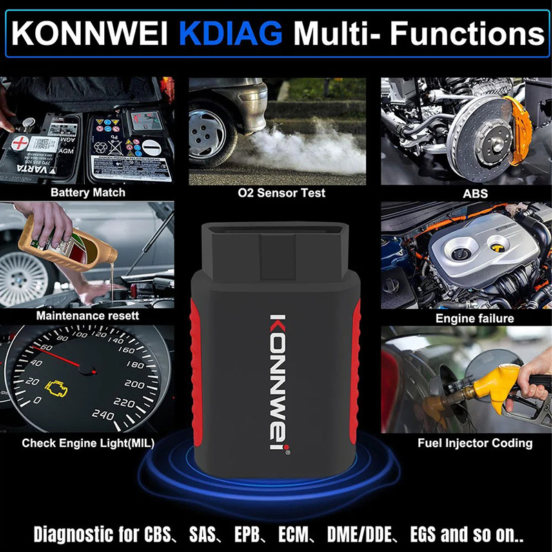 เครื่องสแกนระบบรถยนต์ KONNWEI  - Thinkcar Thinkdiag 2 บทวิจารณ์และราคา