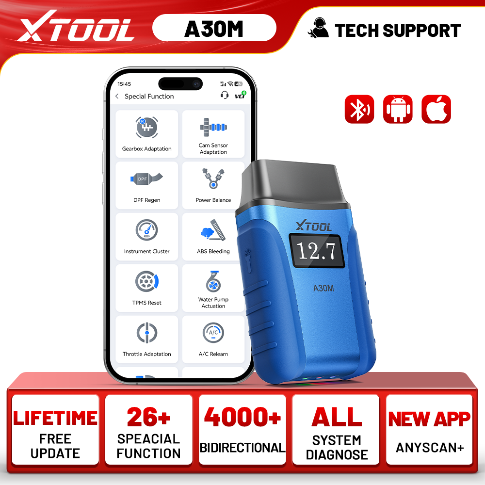 XTOOL A30M รุ่นล่าสุด เครื่องส - Obd2 Scanner Bluetooth Android บทวิจารณ์และราคา