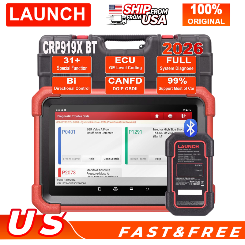 LAUNCH X431 CRP919X BT เครื่อง - Obd2 Scanner Bidirectional Launch X431 บทวิจารณ์และราคา
