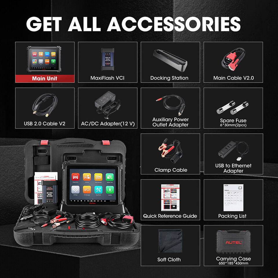 เครื่องสแกน Autel MaxiCOM Ultr - Autel Maxisys Ultra บทวิจารณ์และราคา