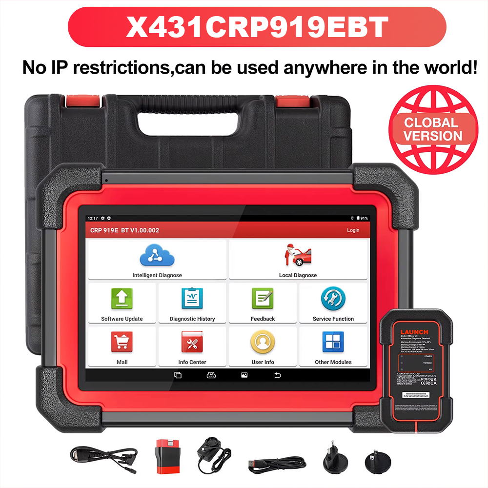 LAUNCH X431 CRP919E เครื่องสแก - Obd2 Scanner Bidirectional Launch X431 บทวิจารณ์และราคา