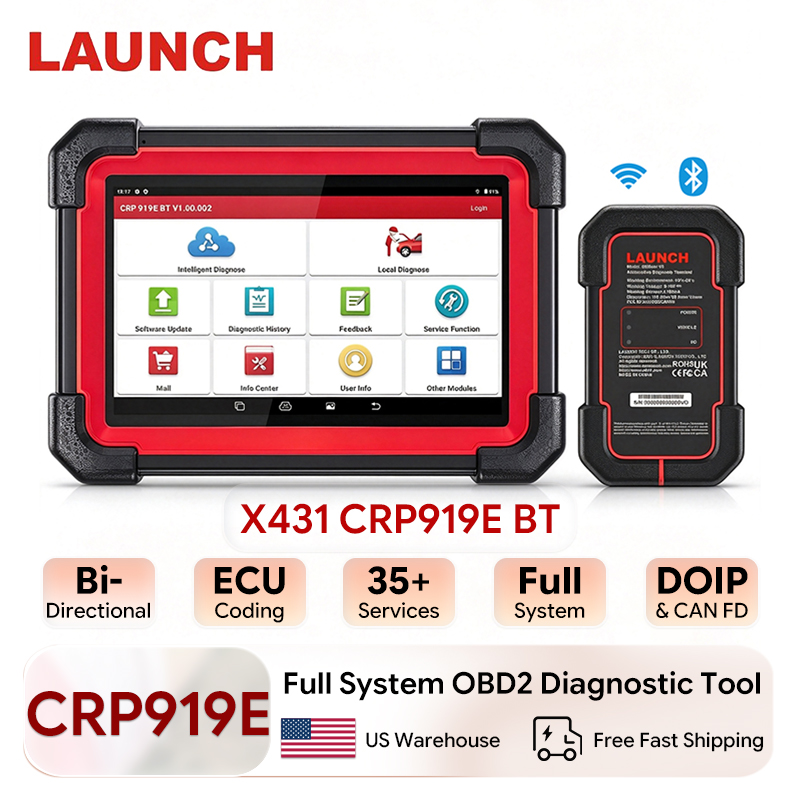 เครื่องสแกน LAUNCH X431 CRP919 - Obd2 Scanner Bidirectional Launch X431 บทวิจารณ์และราคา