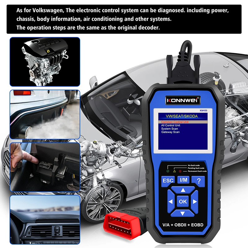 ชุดเครื่องมือวินิจฉัยรถยนต์ OB - Obd2 Scanner Abs Srs Airbag Reset บทวิจารณ์และราคา