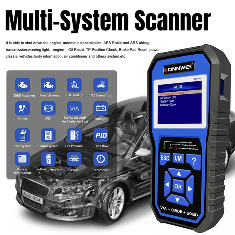 ชุดเครื่องมือวินิจฉัยรถยนต์ OB - Obd2 Scanner Abs Srs Airbag Reset บทวิจารณ์และราคา