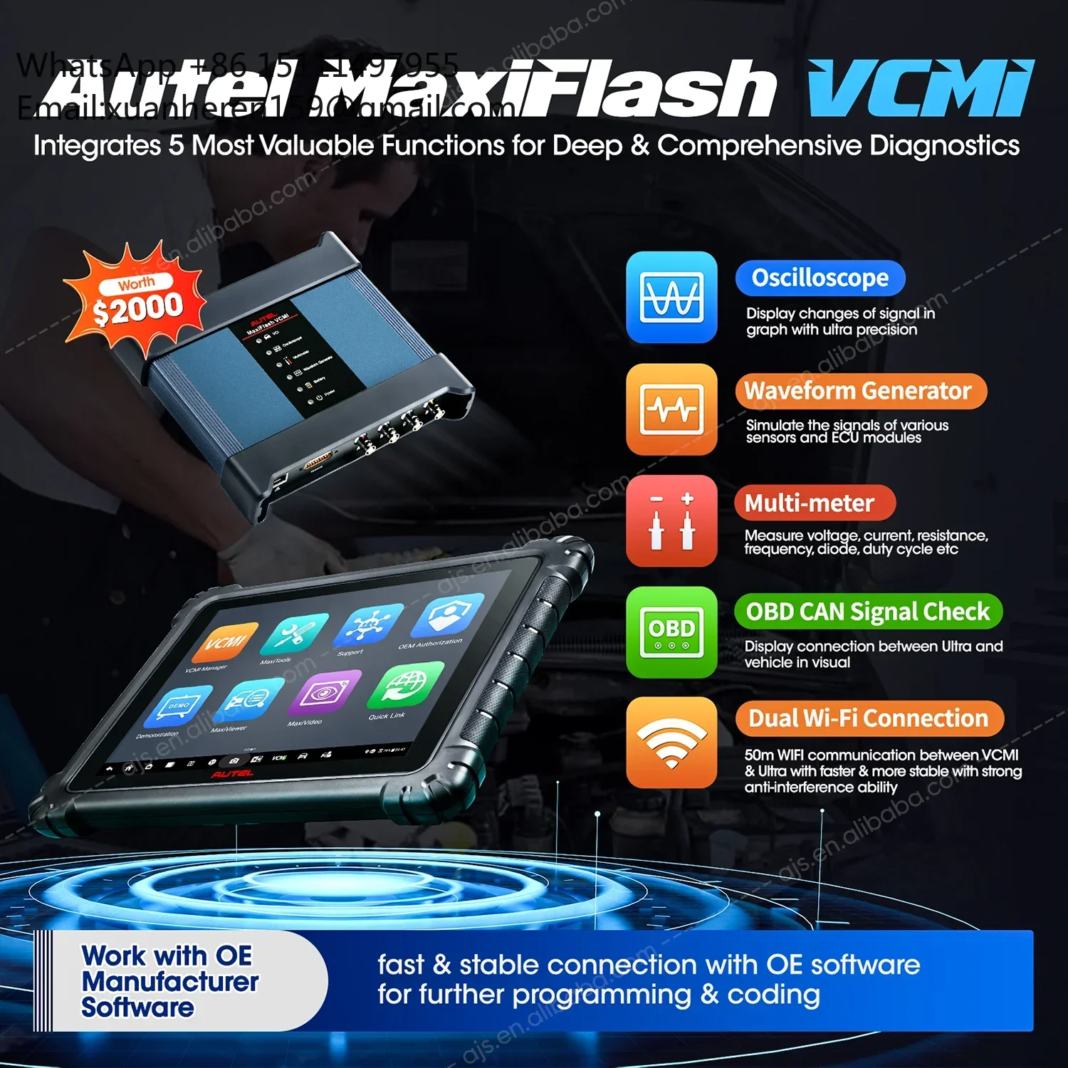 Autel Maxisys Ultra OB2 OBD2 เ - Autel Maxisys Ultra บทวิจารณ์และราคา