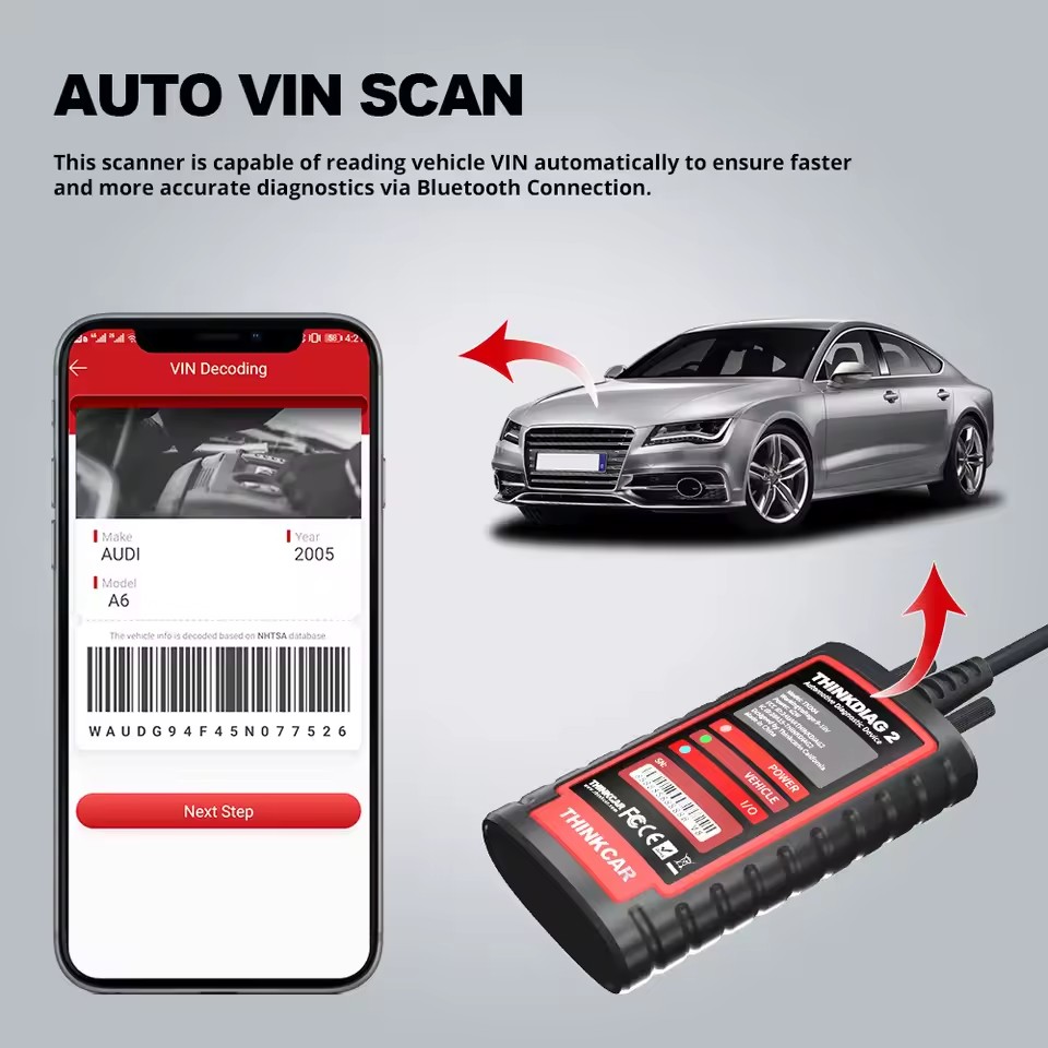เครื่องมือวินิจฉัยและเขียนโค้ด - Thinkcar Thinkdiag 2 บทวิจารณ์และราคา