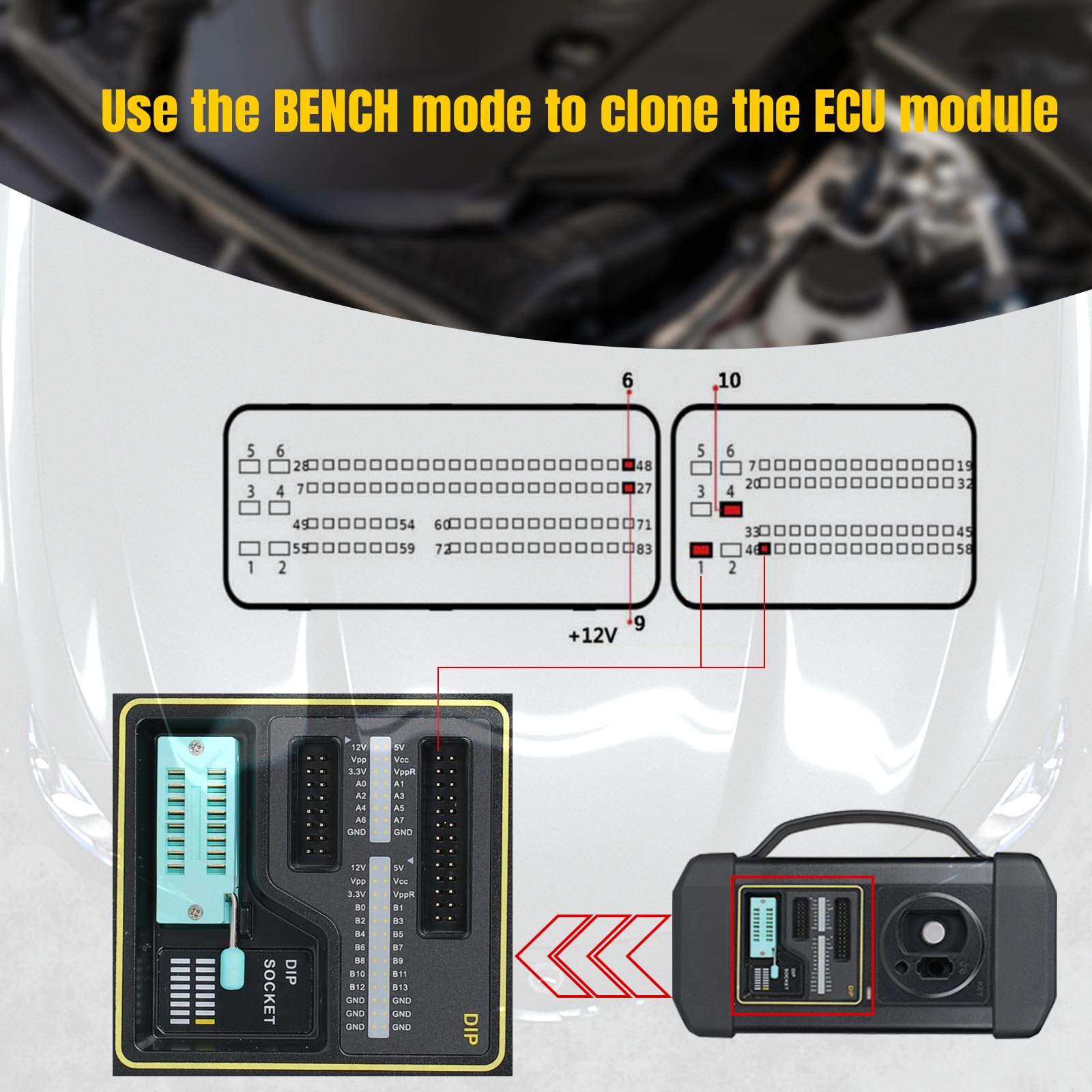 Launch X431 MCU-3 MCU3 Adapter - Launch X431 Pro Elite บทวิจารณ์และราคา